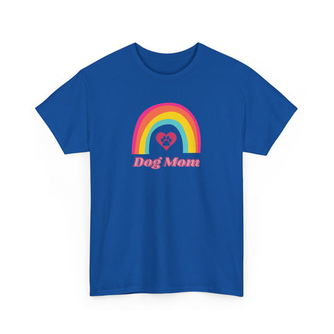 Dog Mom Rainbow T-shirt