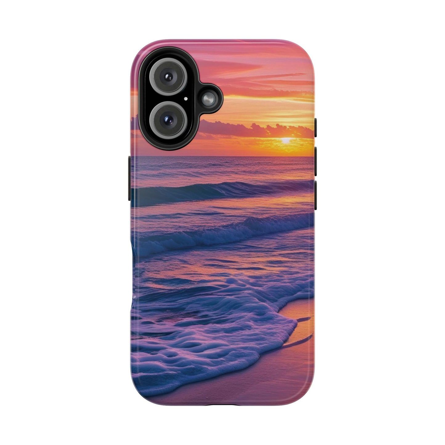 Vibrant Beach Sunset Phone Case