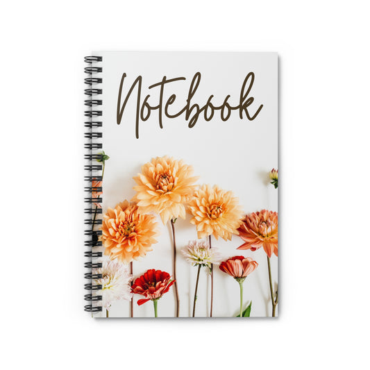 Summer Flowers Notebook