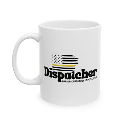 Thin Gold Line Dispatcher Mug