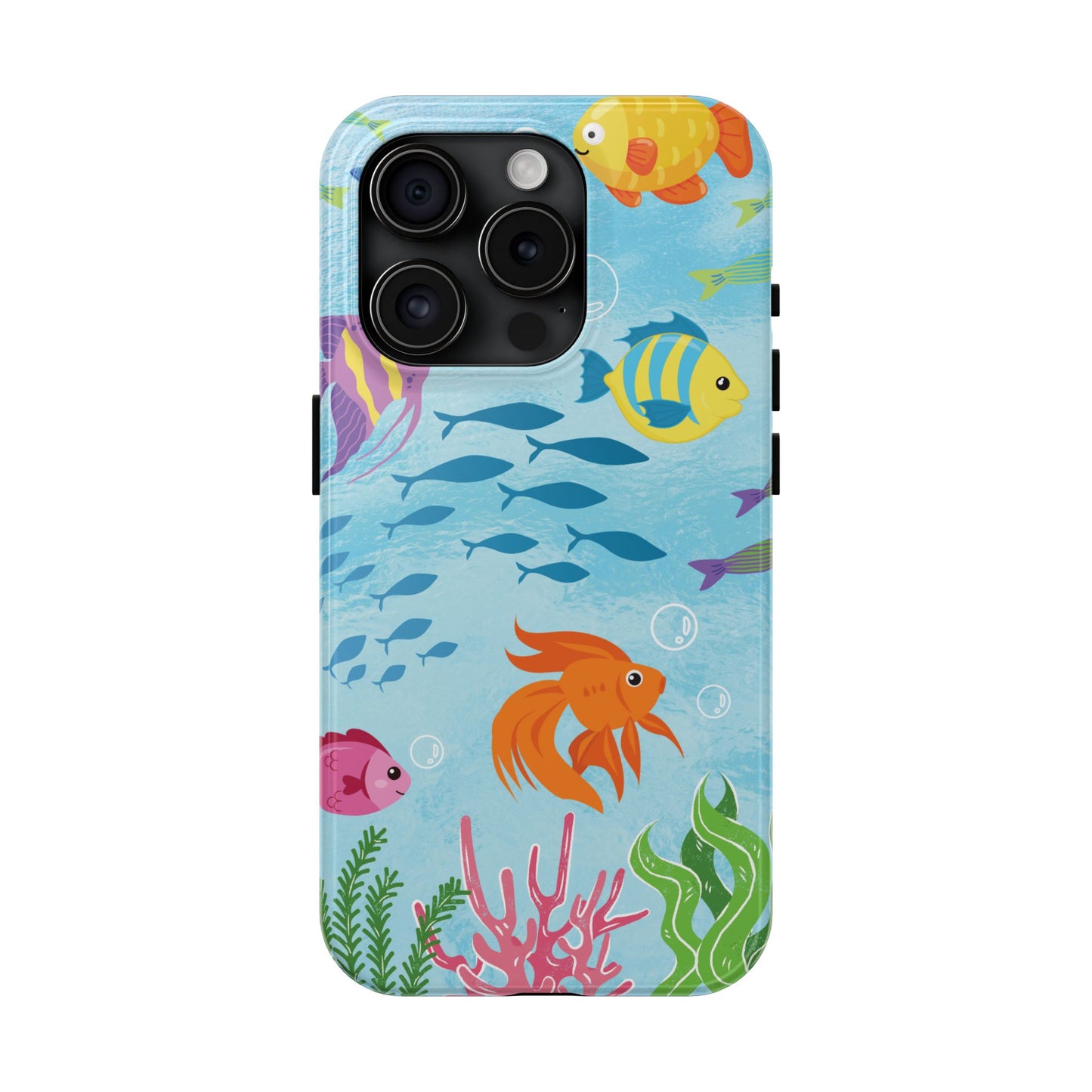 Colorful Underwater Sea Life iPhone Case