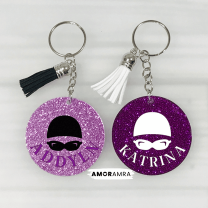 Personalized Swim Keychain | Artistic Swim Keychain