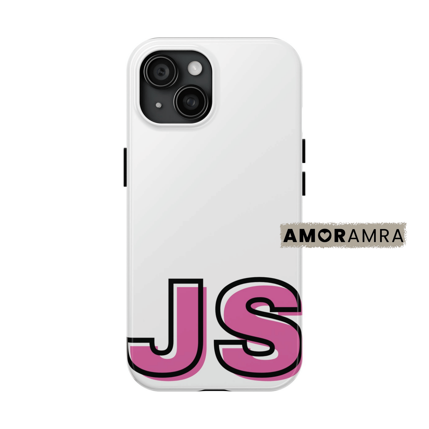 Personalized Large Initials iPhone Case. Simple. Sophisticated. So you. This personalized iPhone case features your custom initials in bold, oversized lettering, making your phone uniquely yours.