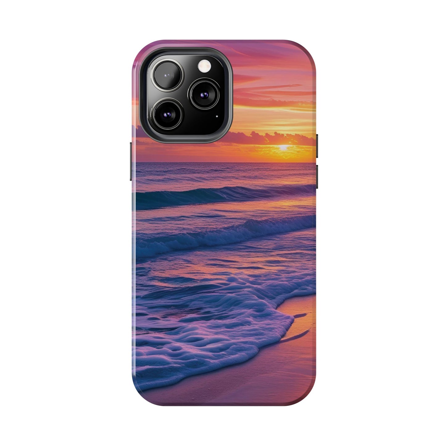 Vibrant Beach Sunset Phone Case