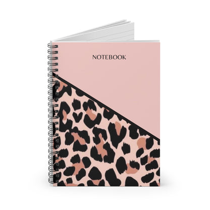Pink Cheetah Print Notebook