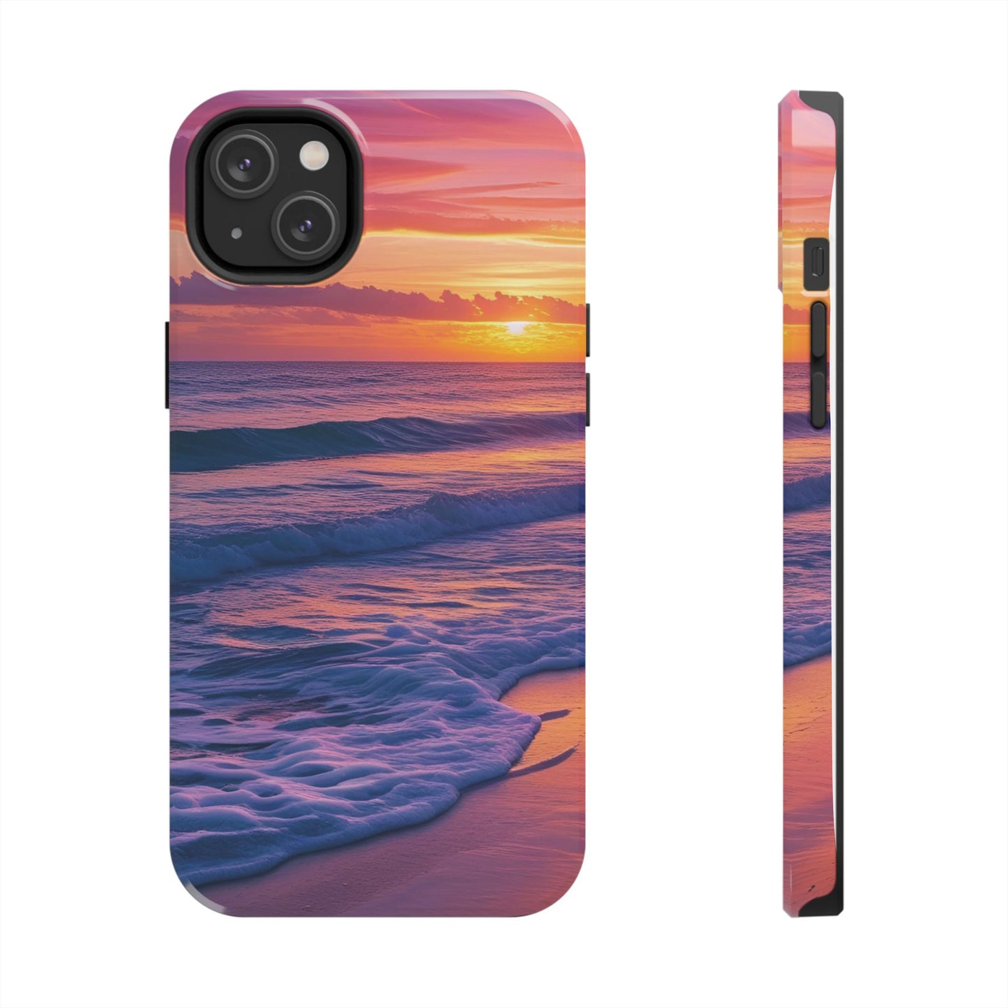 Vibrant Beach Sunset Phone Case