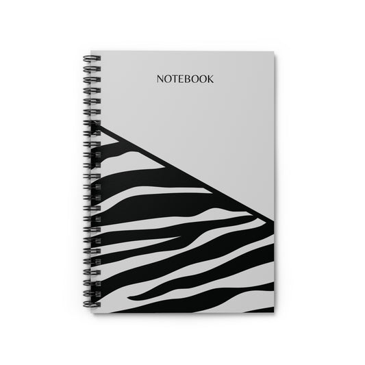 Zebra Print Notebook