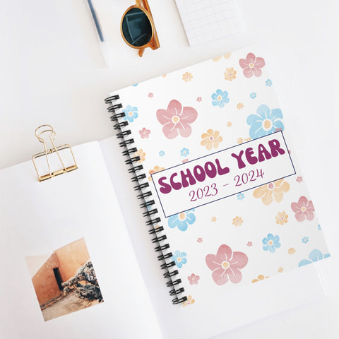 Flowers School Year 2023-2024 Notebook