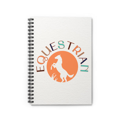 Equestrian With Horse Notebook