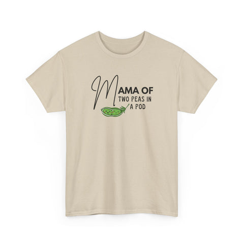 Mama of Two Peas in a Pod T-shirt