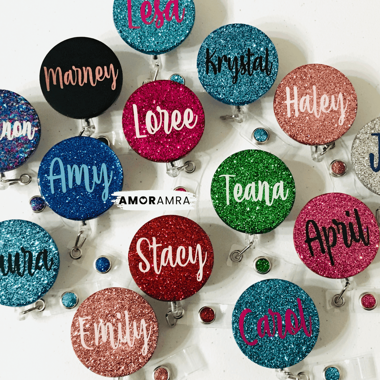 Personalized Name Badge Reel