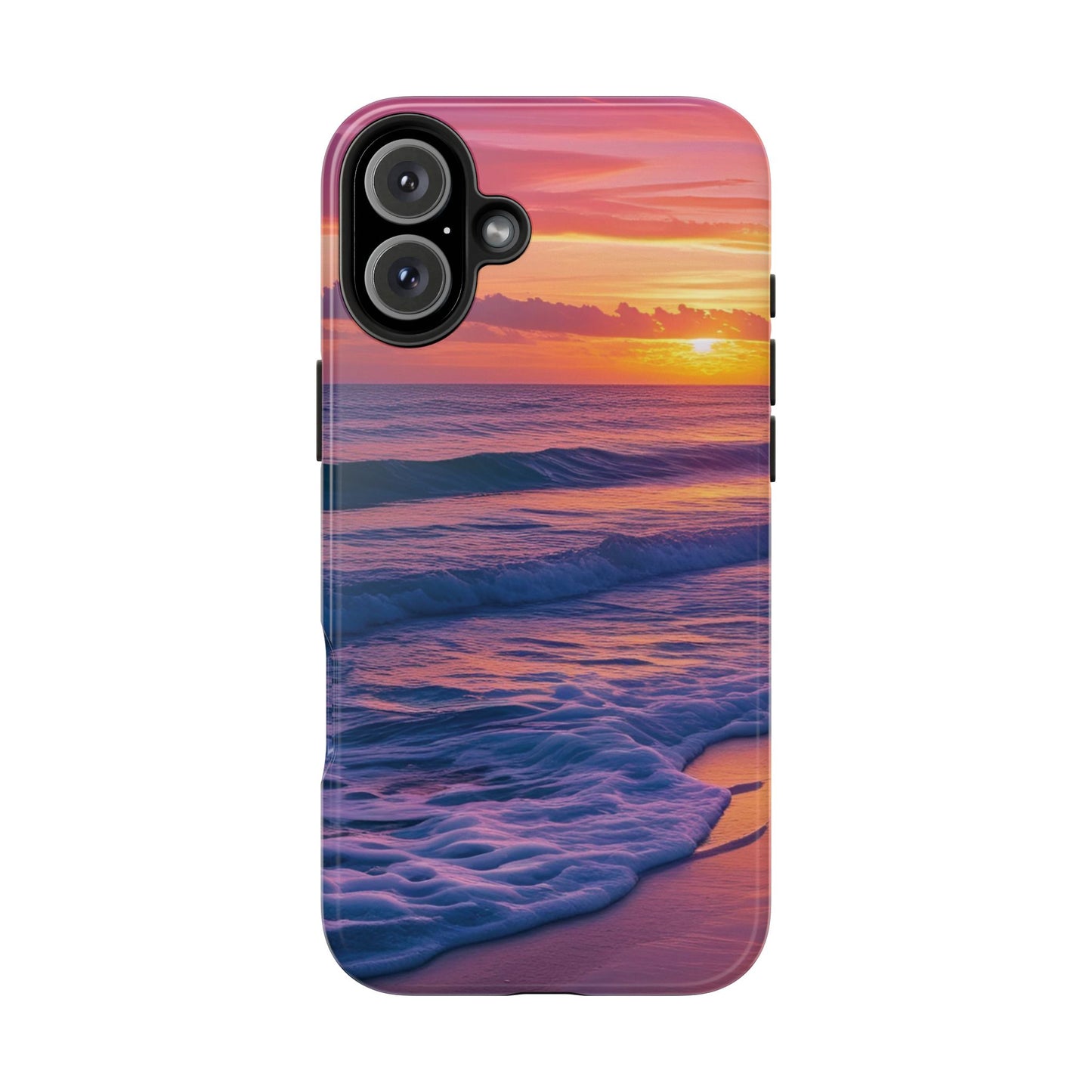 Vibrant Beach Sunset Phone Case