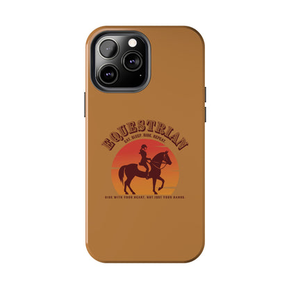 Equestrian - Ride.Eat.Sleep iPhone Case