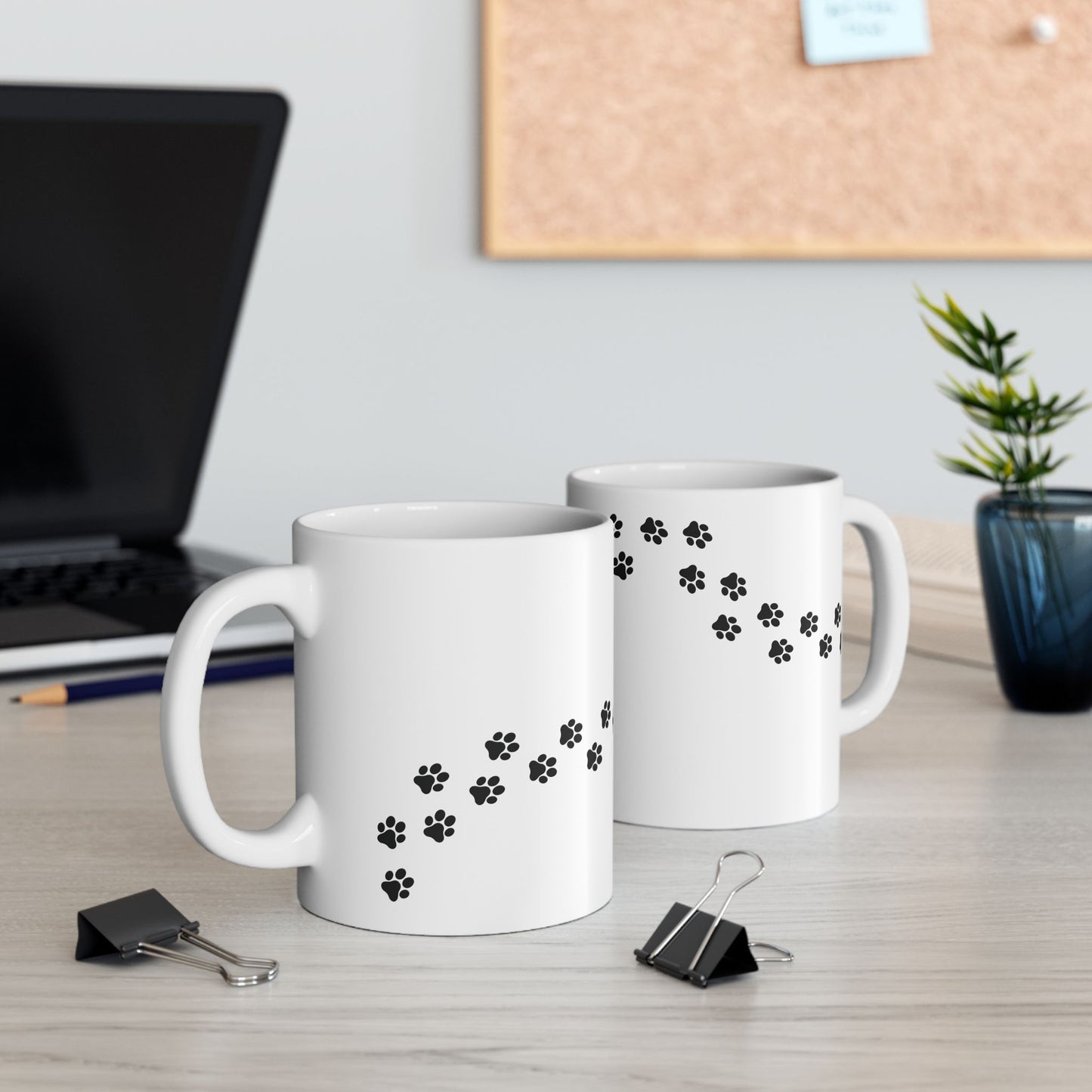 Paw Prints Coffee Mug