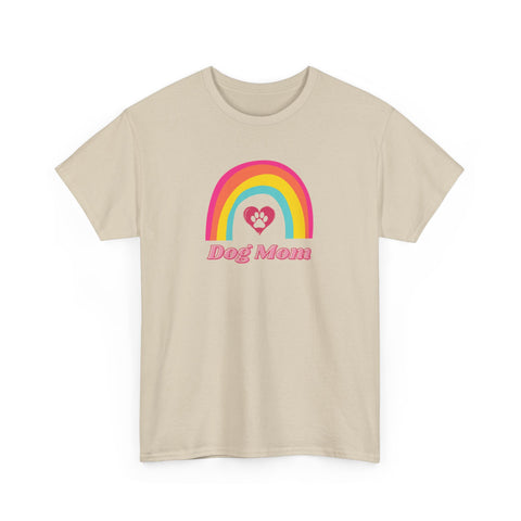 Dog Mom Rainbow T-shirt