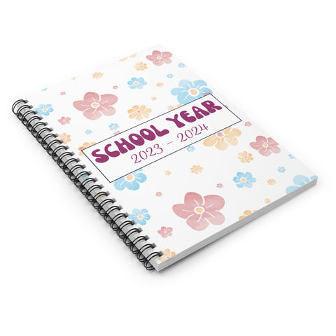 Flowers School Year 2023-2024 Notebook