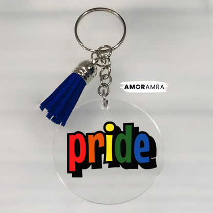 Pride Keychain | LGBTQ+ Pride Month Gift - Amor Amra