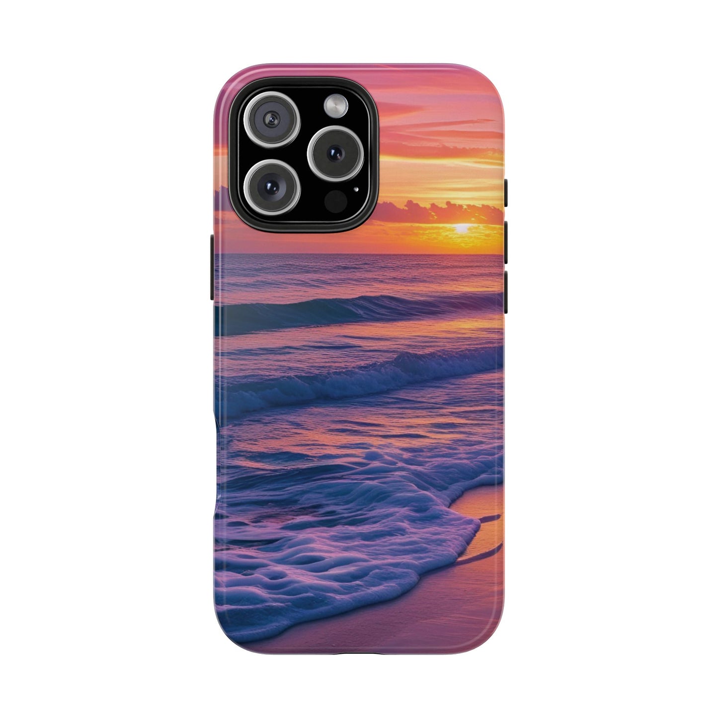 Vibrant Beach Sunset Phone Case