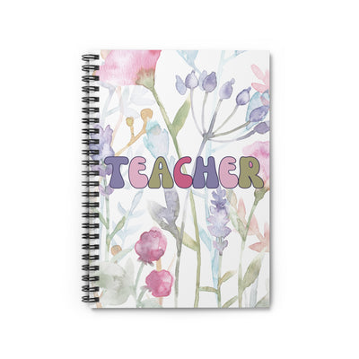 Floral Teacher Notebook