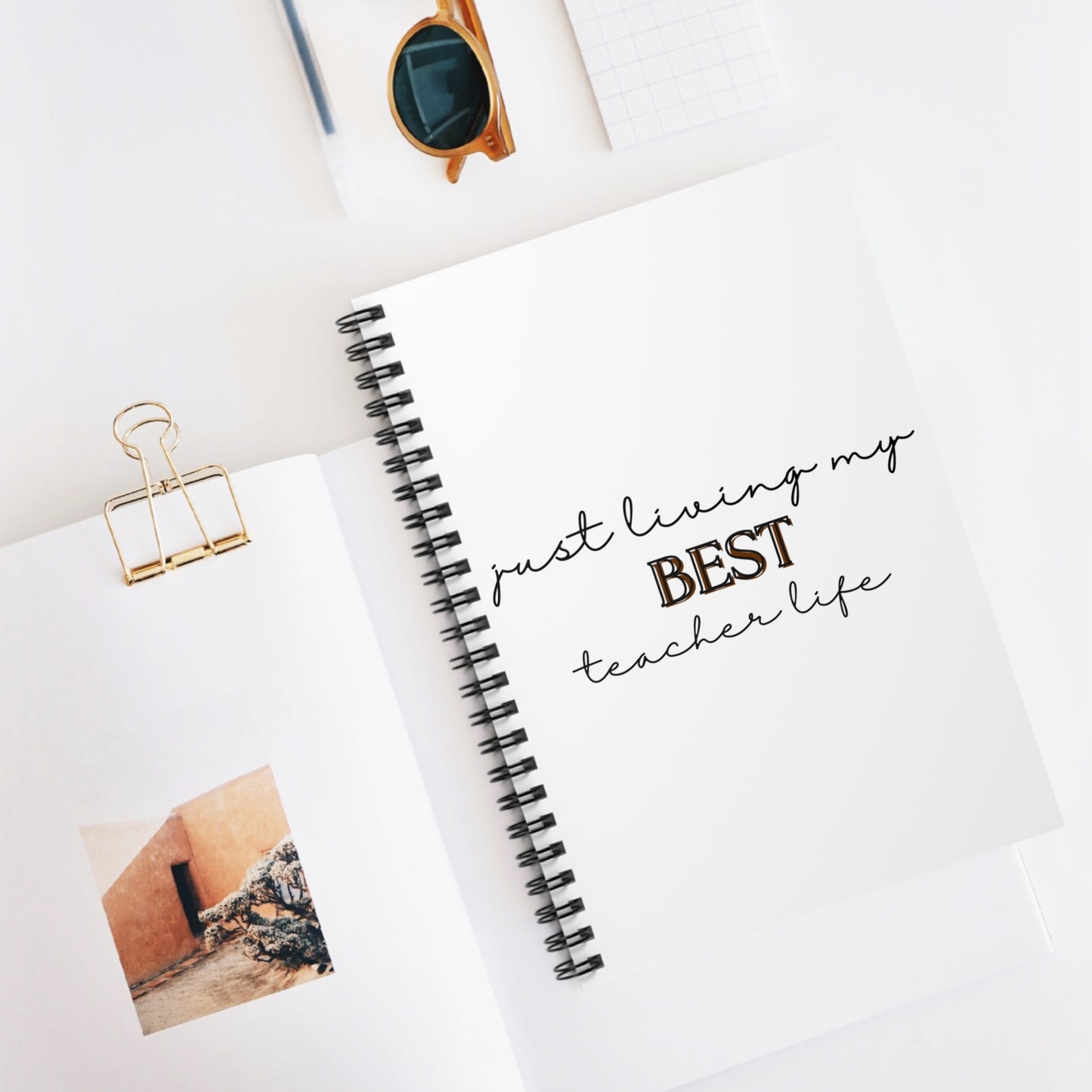 Living My Best Teacher Life Notebook