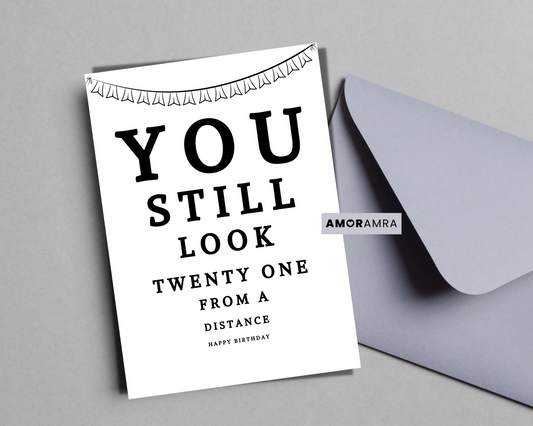 Birthday Card | Look 21 - Amor Amra
