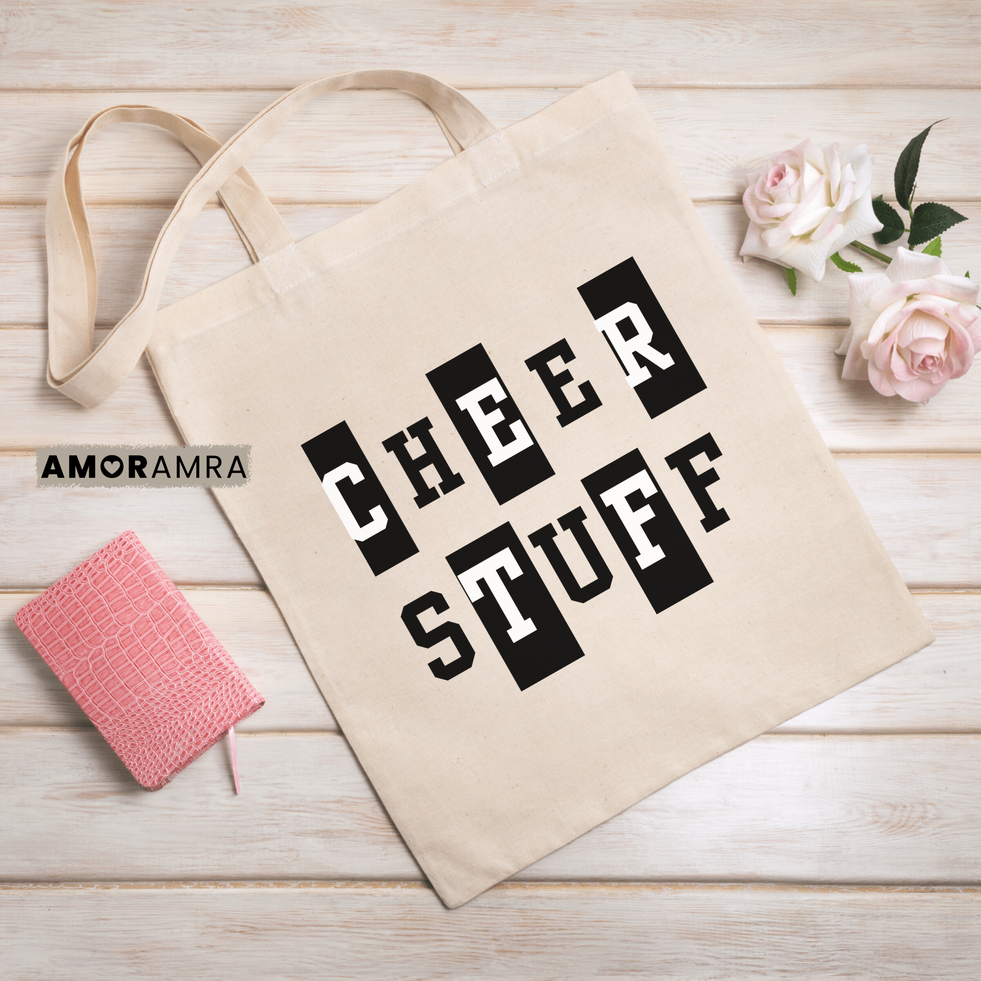 Cheer Tote | Cheer Stuff Bag - Amor Amra