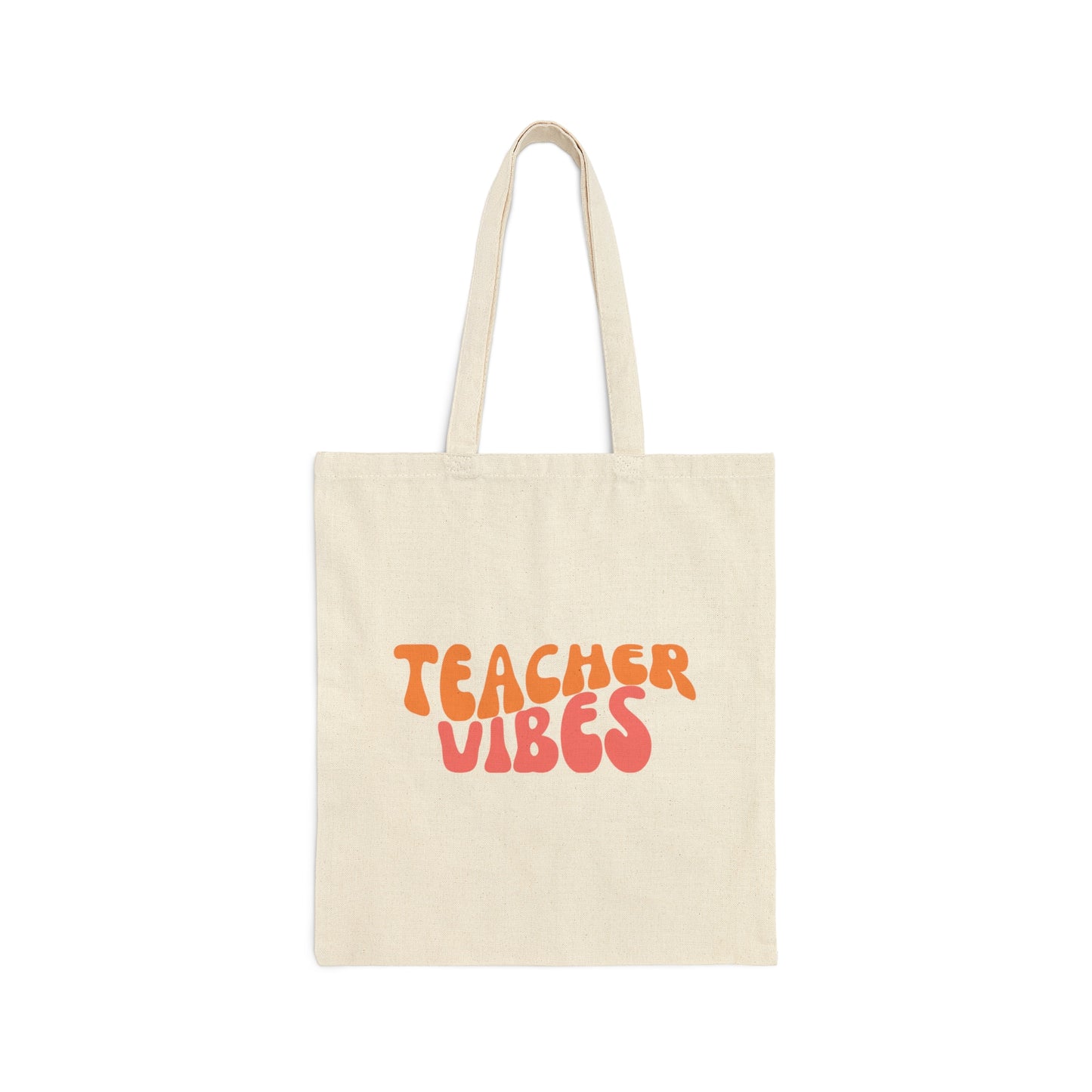 Teacher Tote Bag - Teacher Vibes - Amor Amra