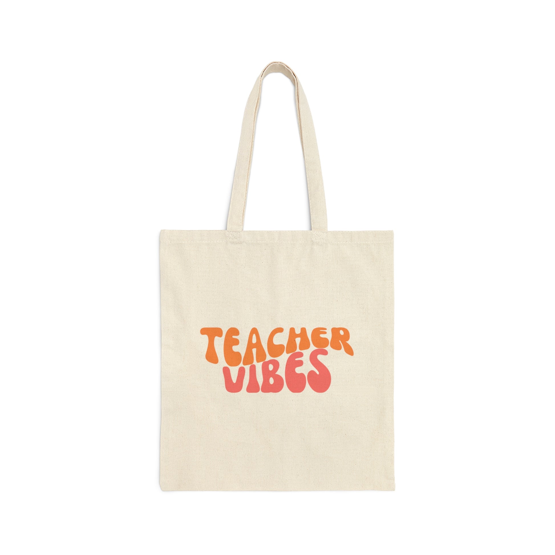 Teacher Tote Bag - Teacher Vibes - Amor Amra