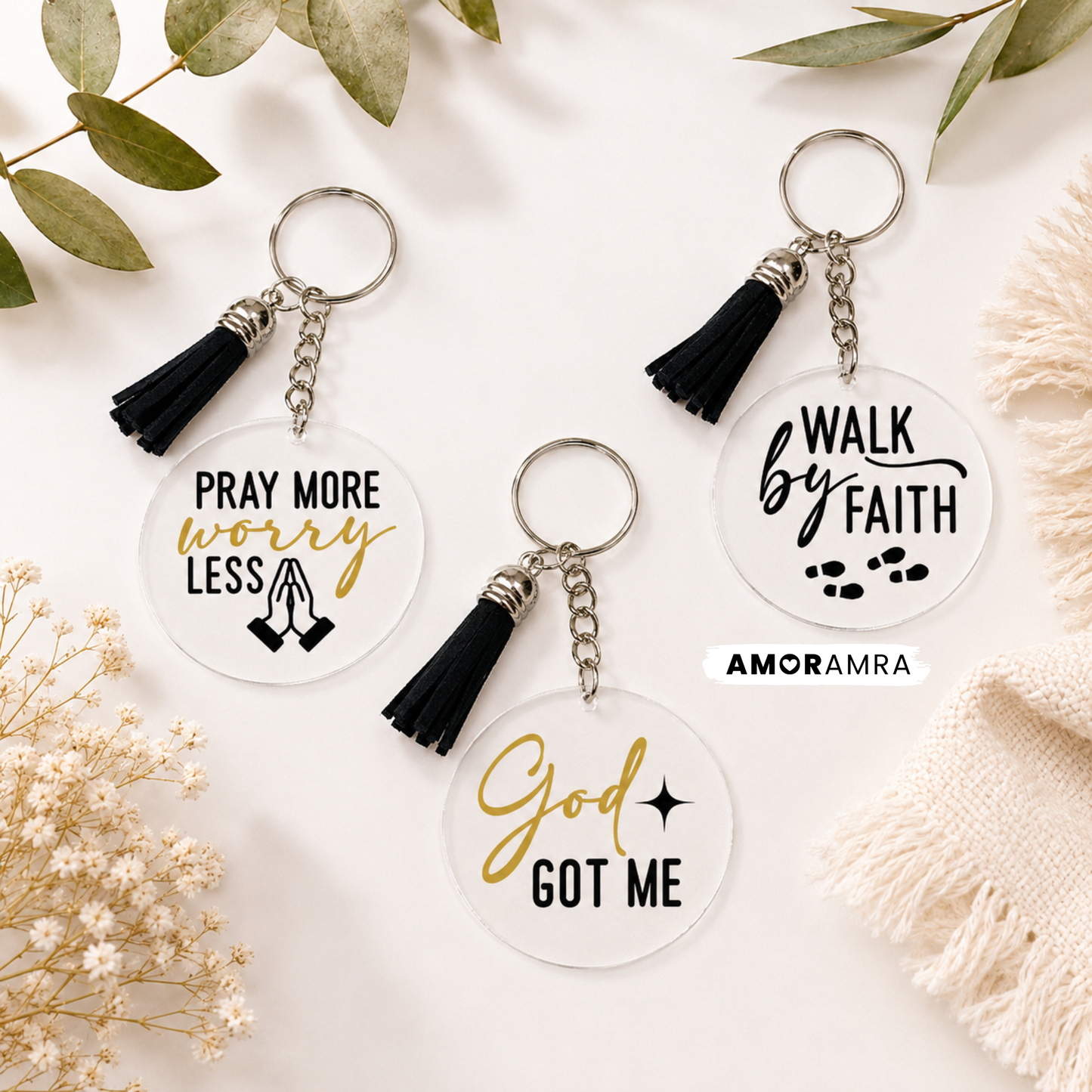 Christian Acrylic Keychain