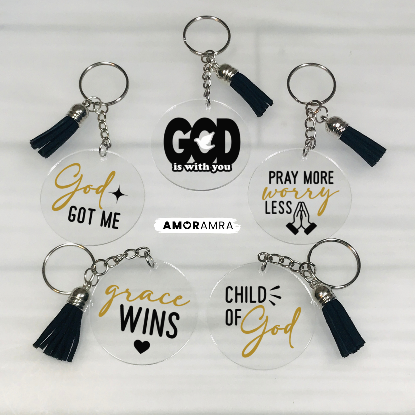 Christian Acrylic Keychain