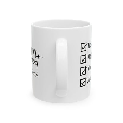 No Alarms - No Deadlines | Personalized Retirement Mug