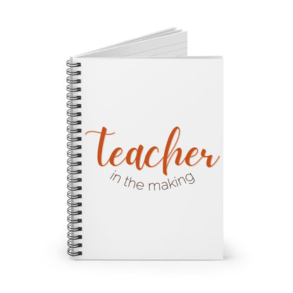 Teacher in The Making Notebook