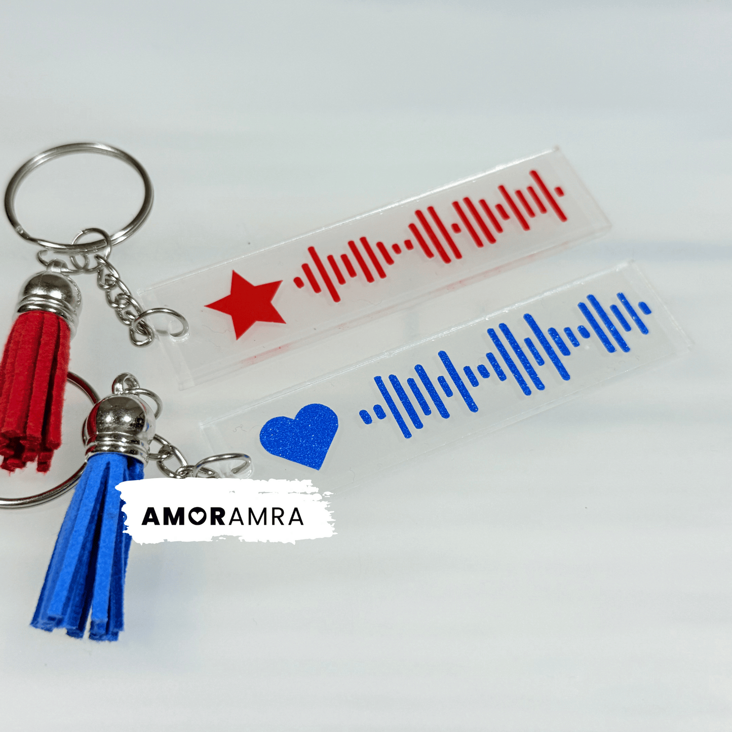 Scannable Music Keychain | Song Keychain
