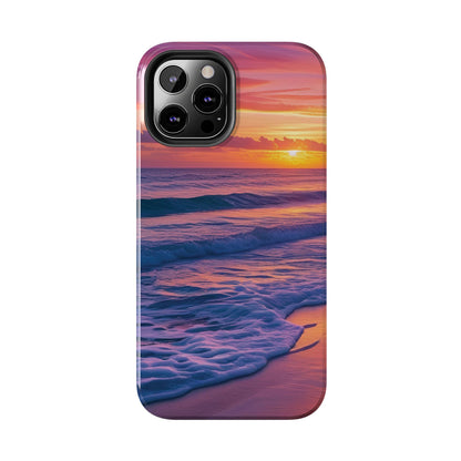 Vibrant Beach Sunset Phone Case