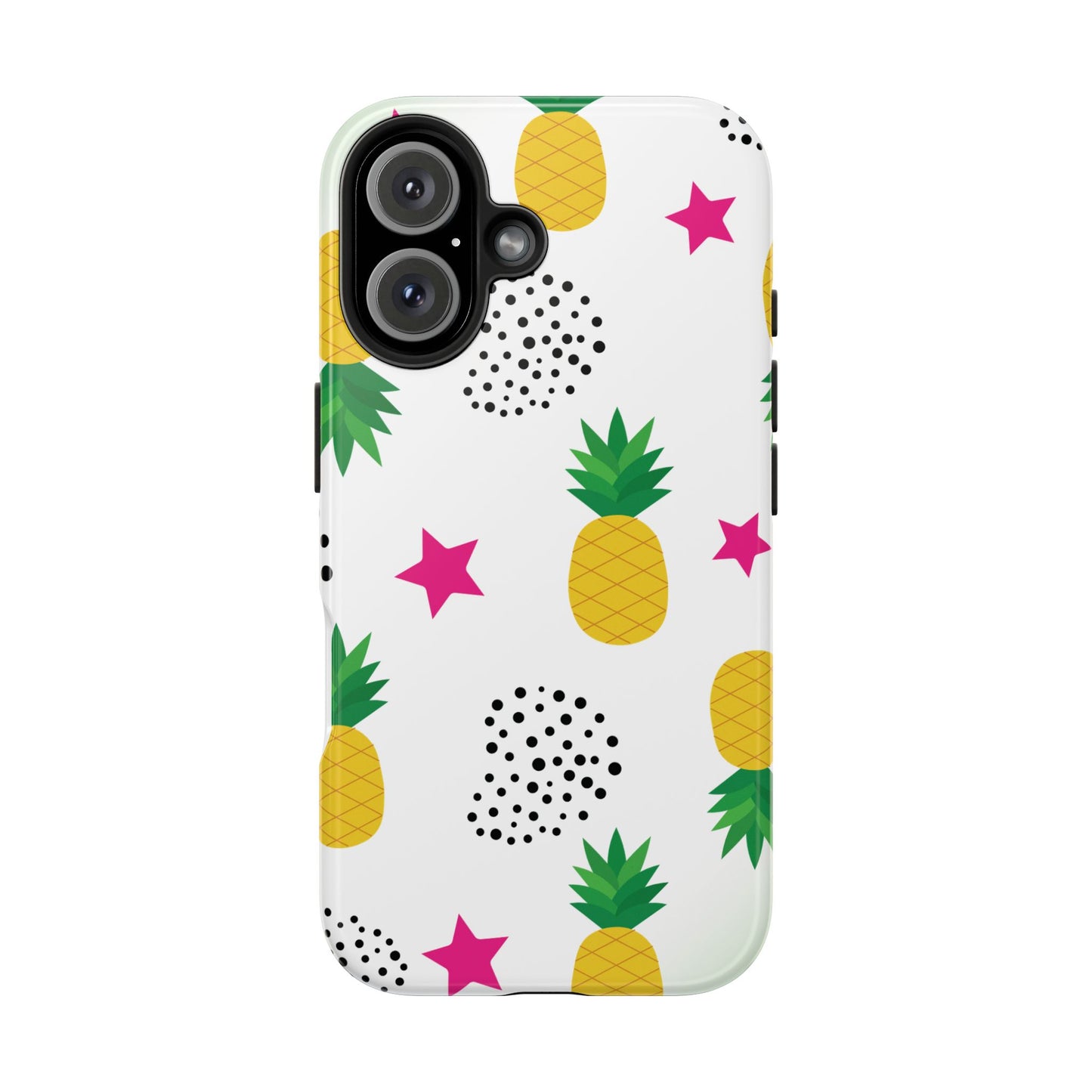 Tropical Pineapple Star iPhone Case