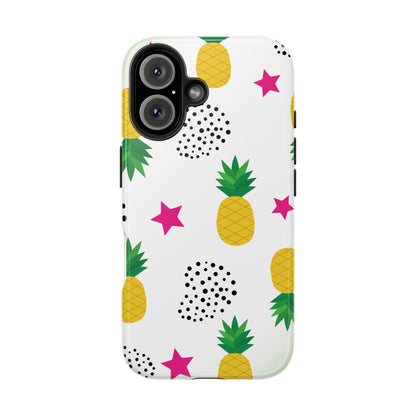 Tropical Pineapple Star iPhone Case