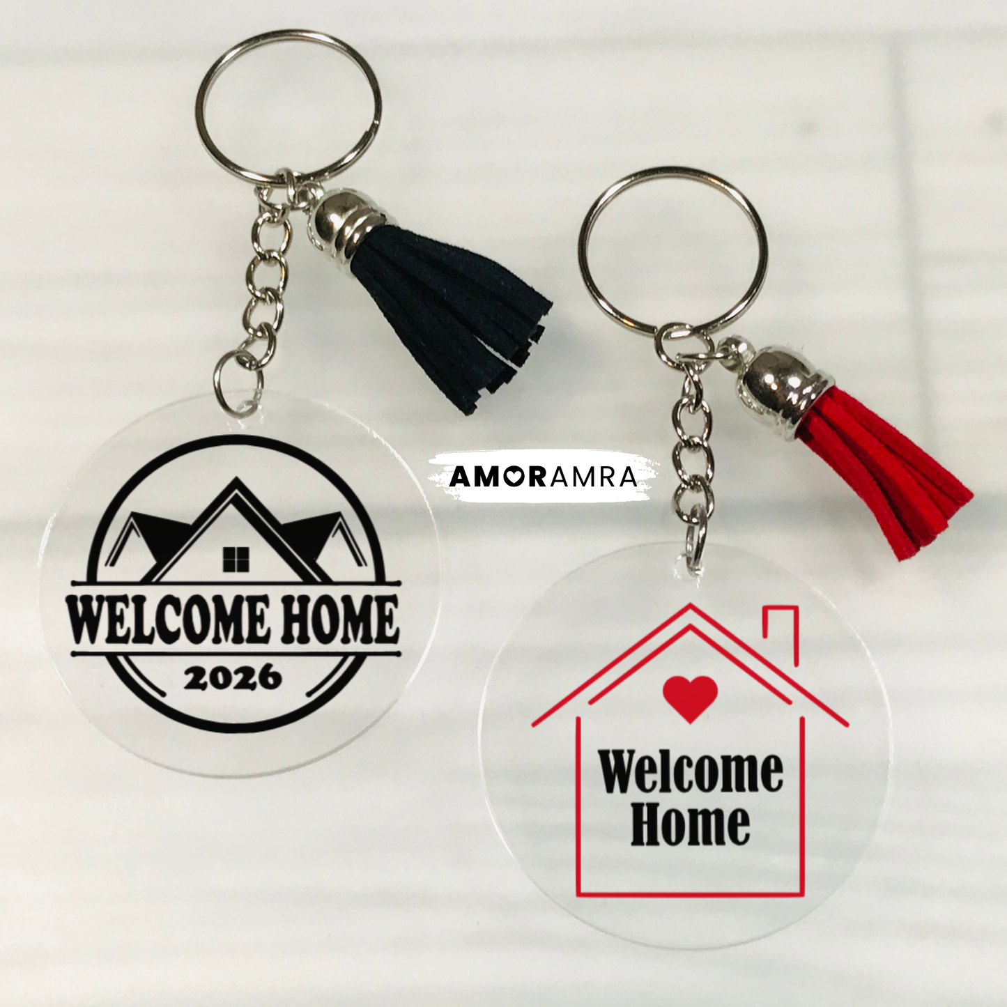 Realtor Keychain | Real Estate Agent Gift - Amor Amra