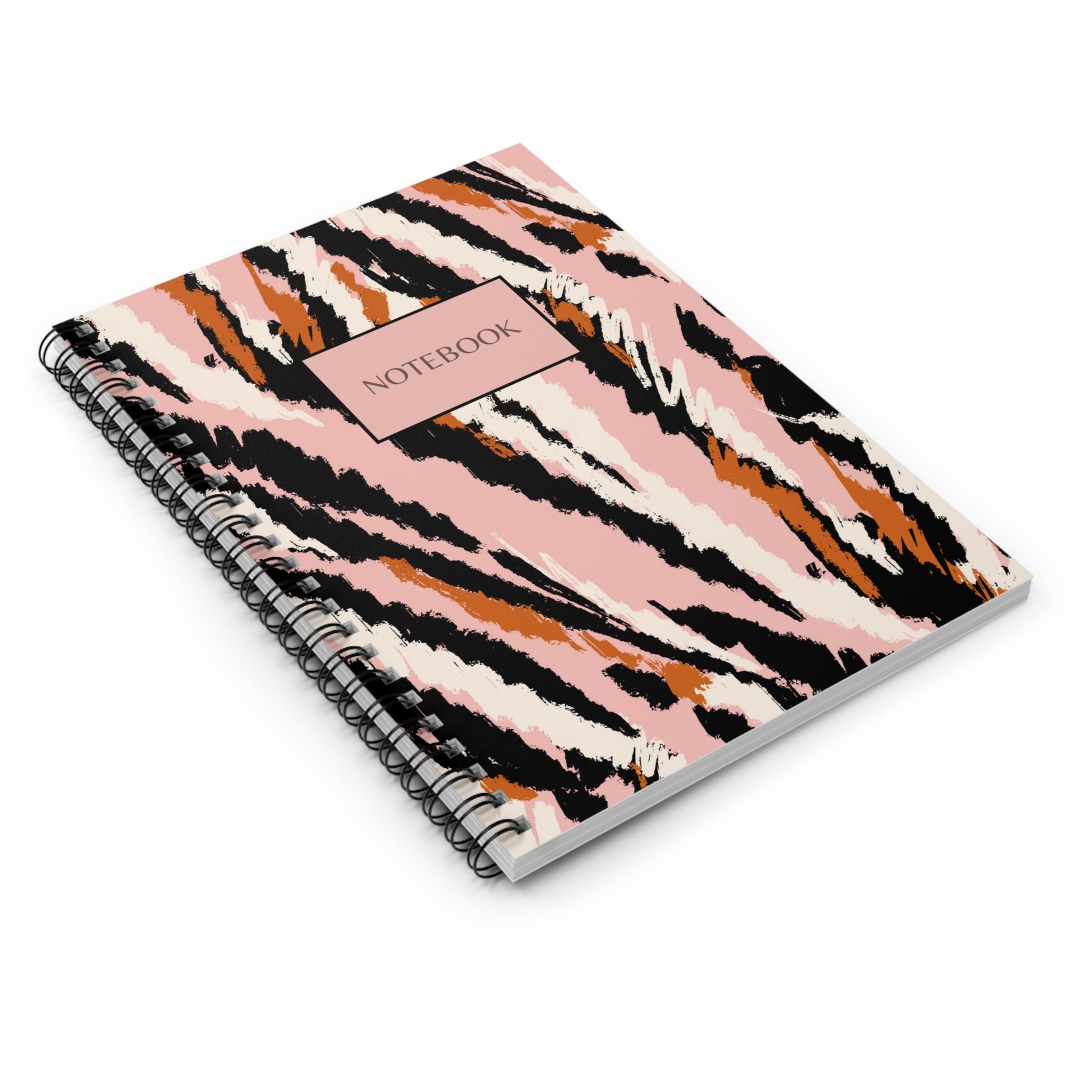 Pink Print Notebook - Amor Amra