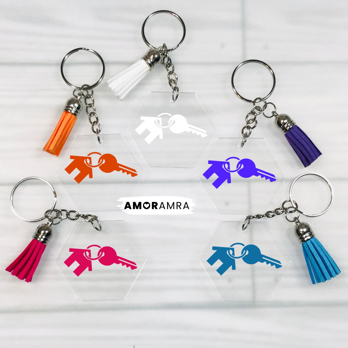 Realtor Keychain | Real Estate Agent Gift - Amor Amra