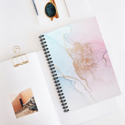 Shimmer Marble Notebook - Amor Amra