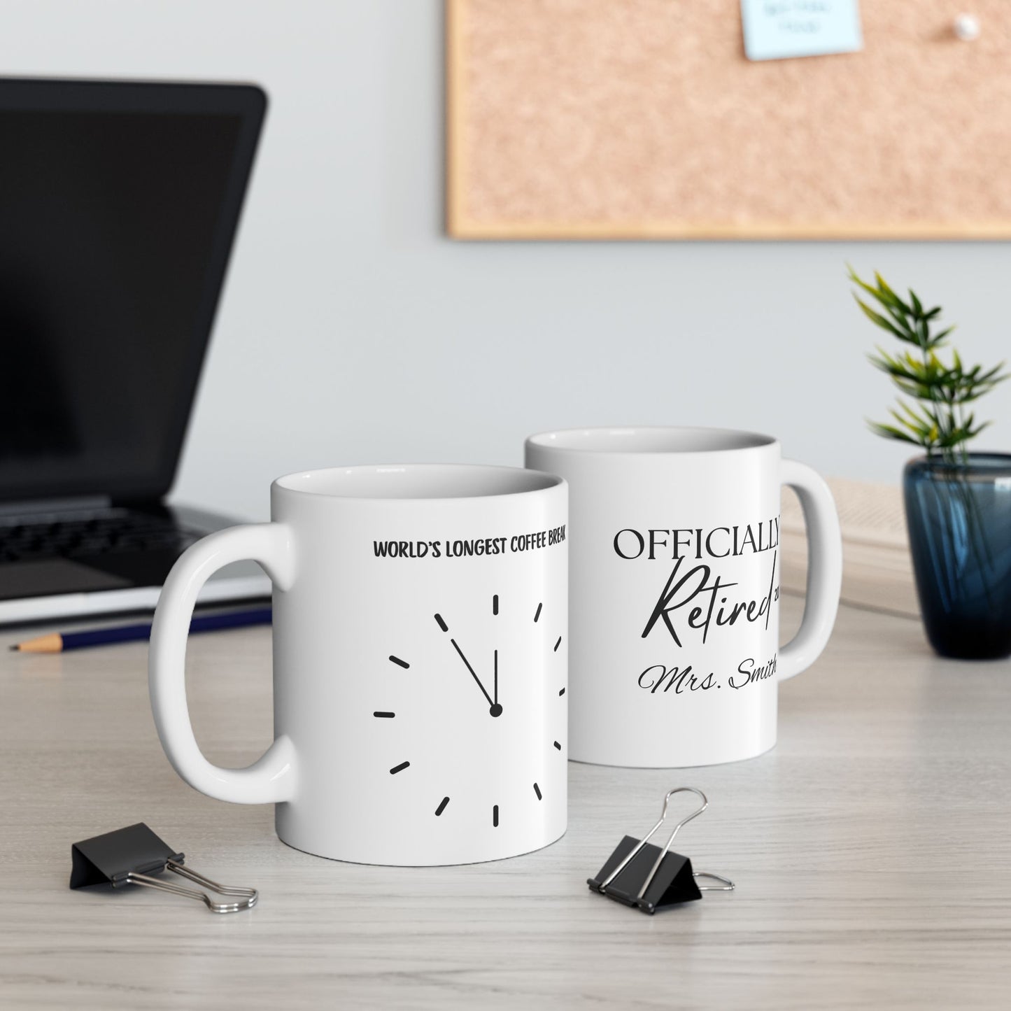 Coffee Break | Personalized Retirement Mug