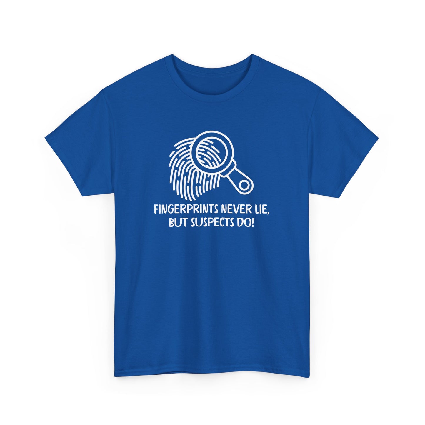 Forensic Scientist | Fingerprint Shirt