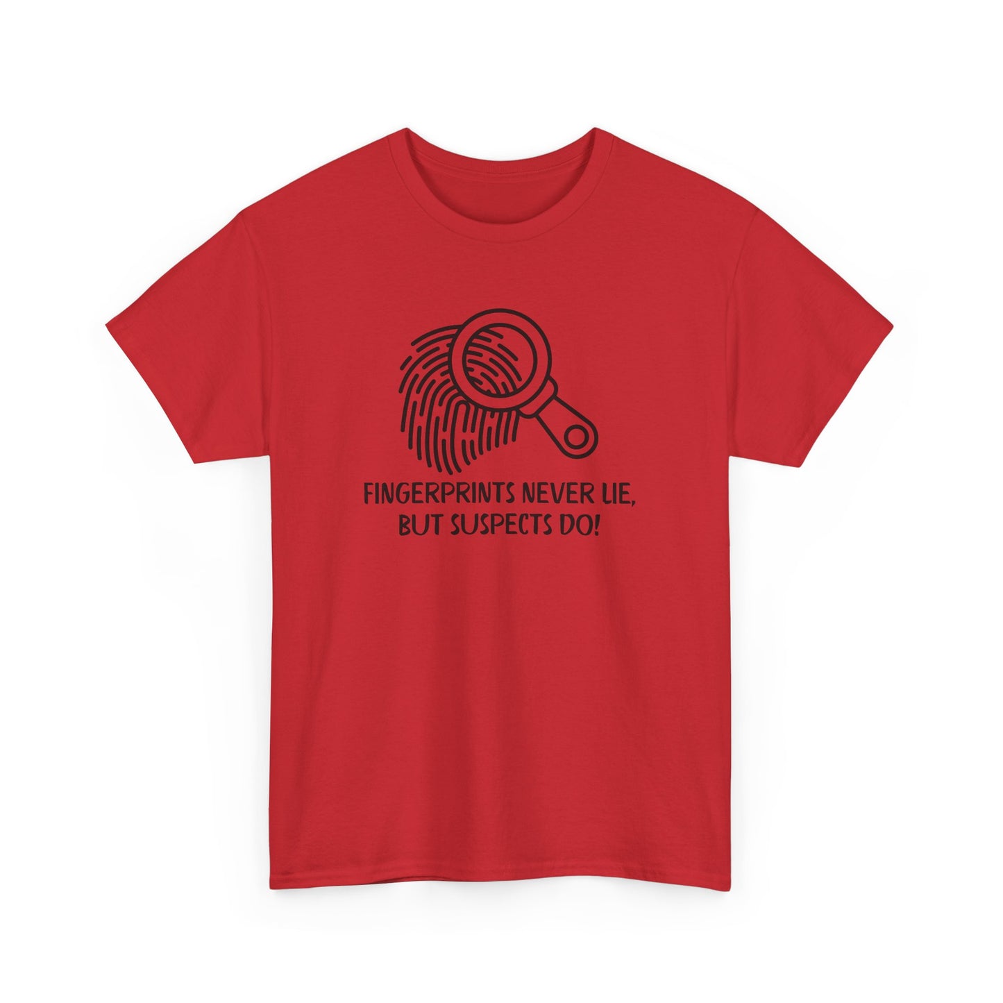 Forensic Scientist | Fingerprint Shirt