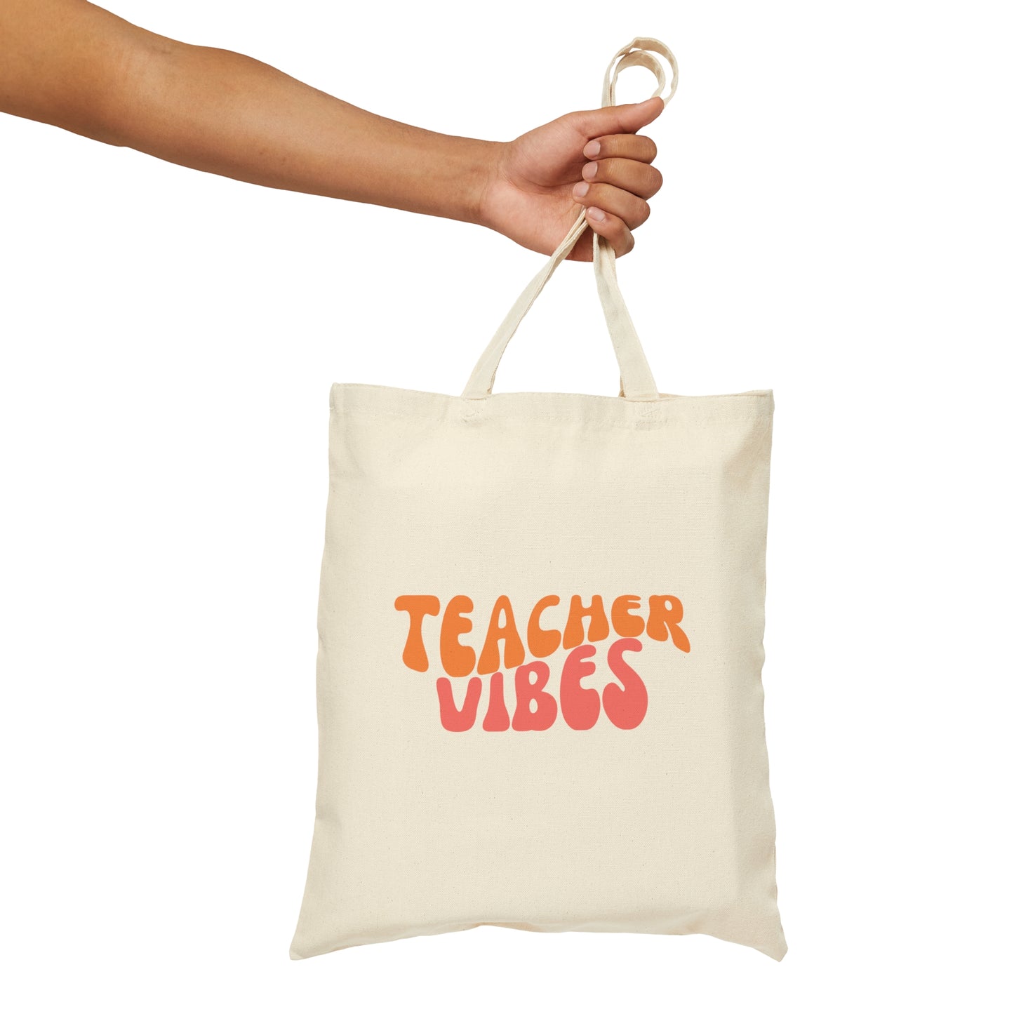 Teacher Tote Bag - Teacher Vibes - Amor Amra