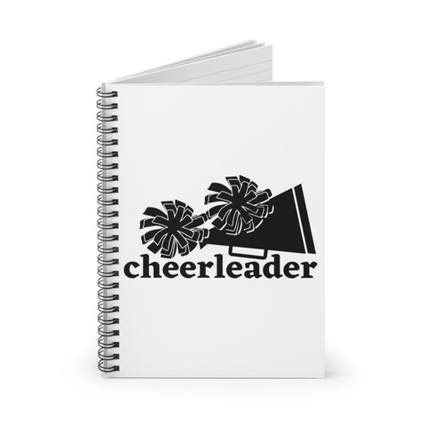 Cheerleader: megaphone pompoms Notebook - Amor Amra