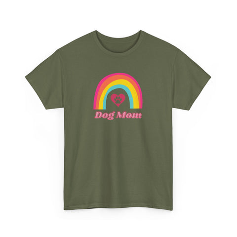 Dog Mom Rainbow T-shirt