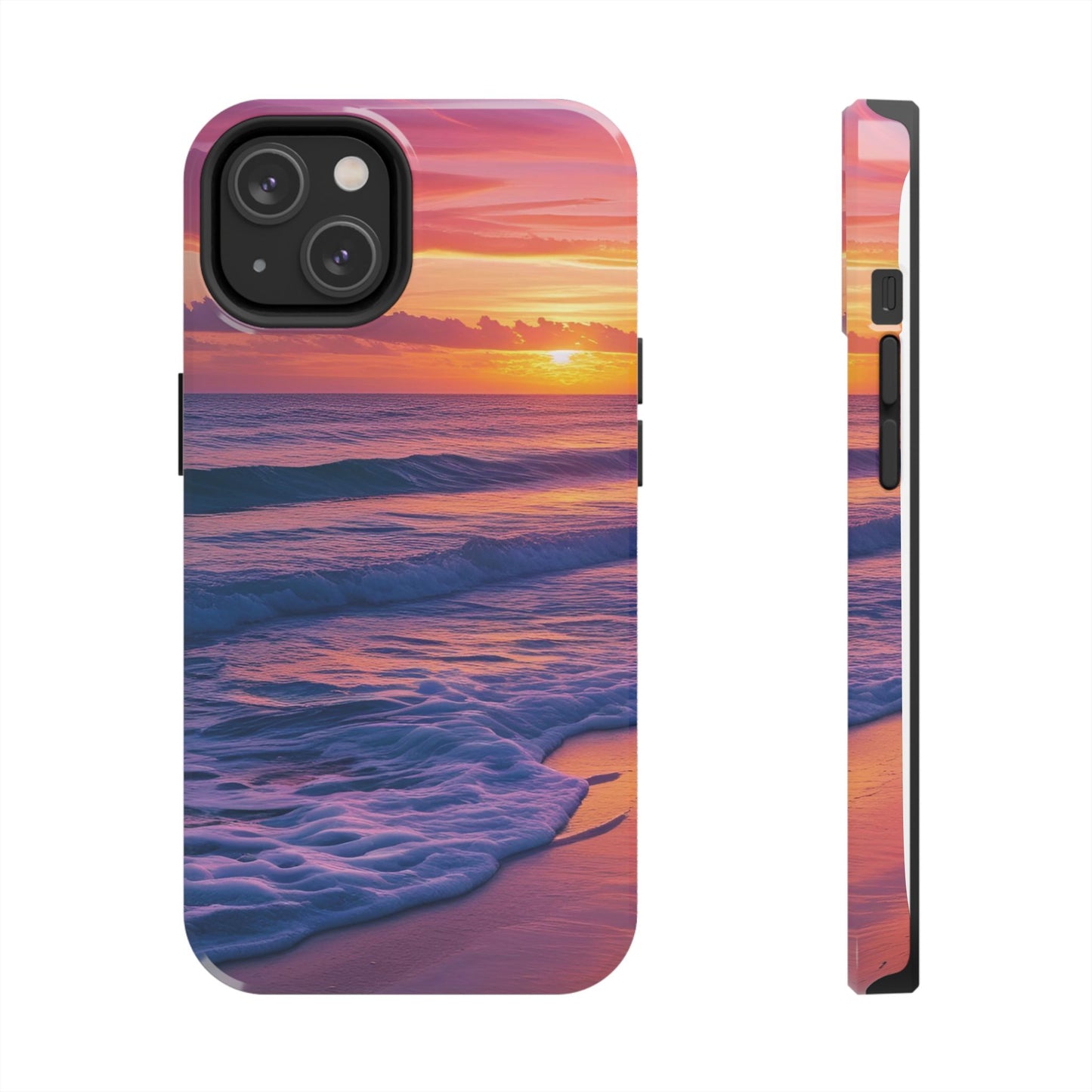 Vibrant Beach Sunset Phone Case
