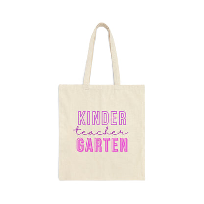 Teacher Tote Bag - Kindergarten Teacher - Amor Amra