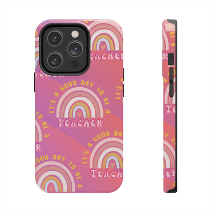Teacher Rainbow iPhone Case