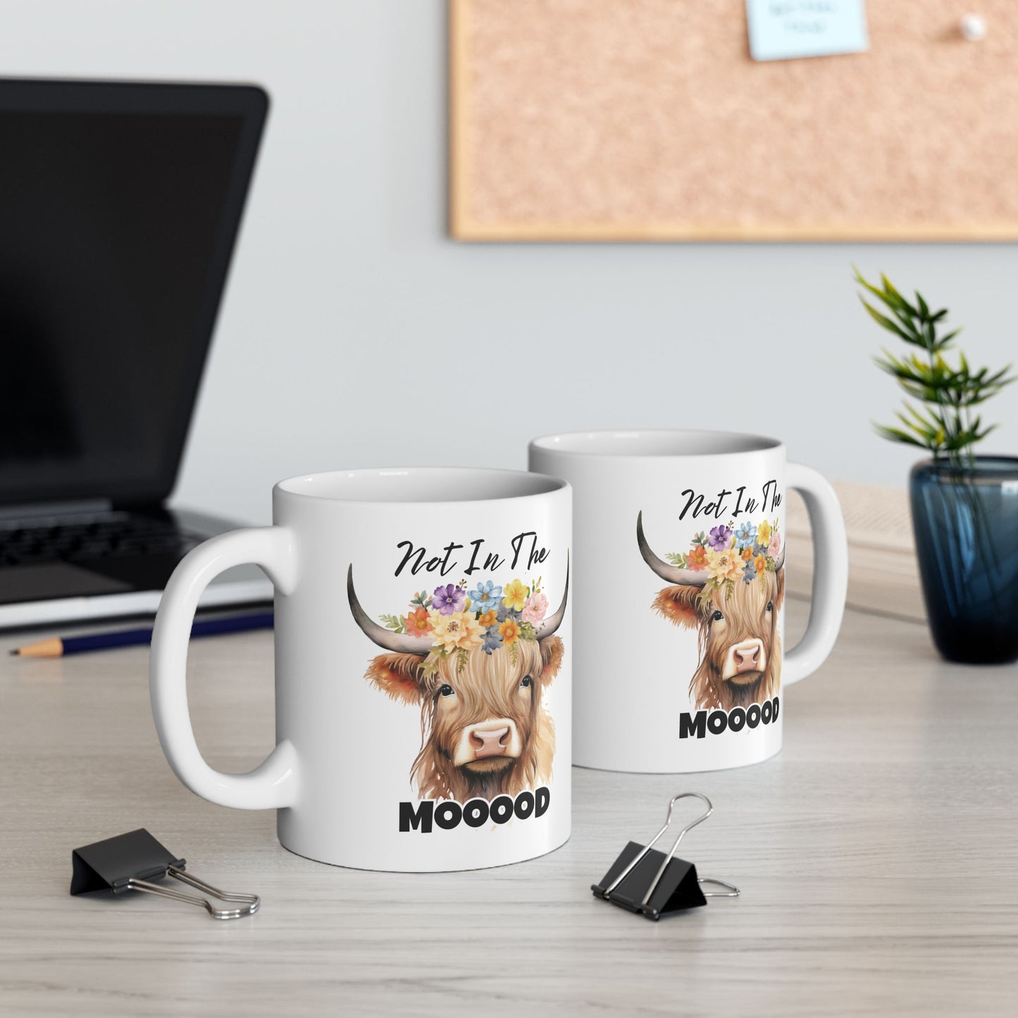 Highland Cow - Not in the Mood Mug